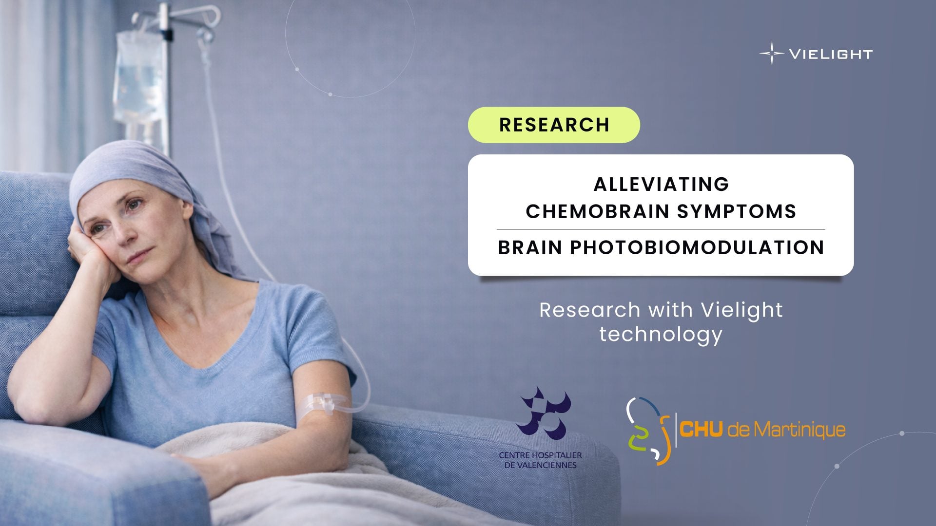 Vielight Alleviates Brain Fog in Recent Chemobrain Trial (n=31)