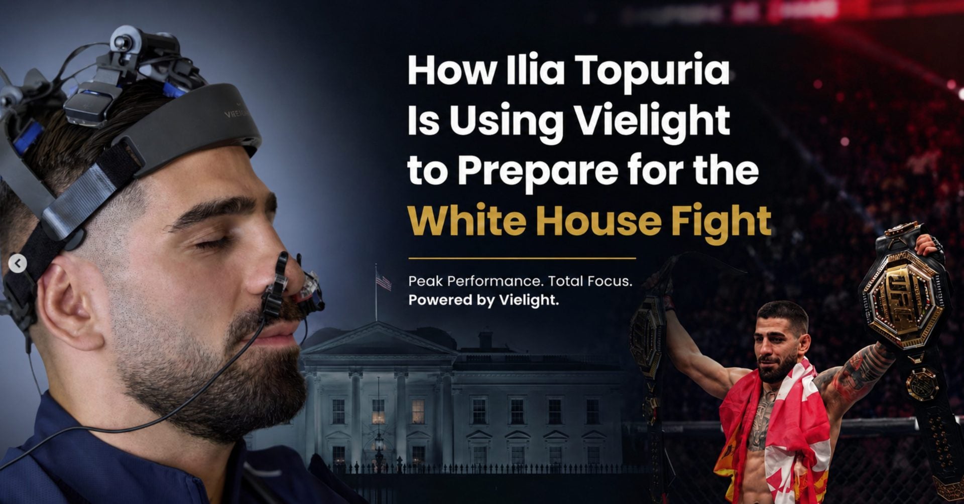 Inside Ilia Topuria’s Camp: The Vielight Neuro Duo 4